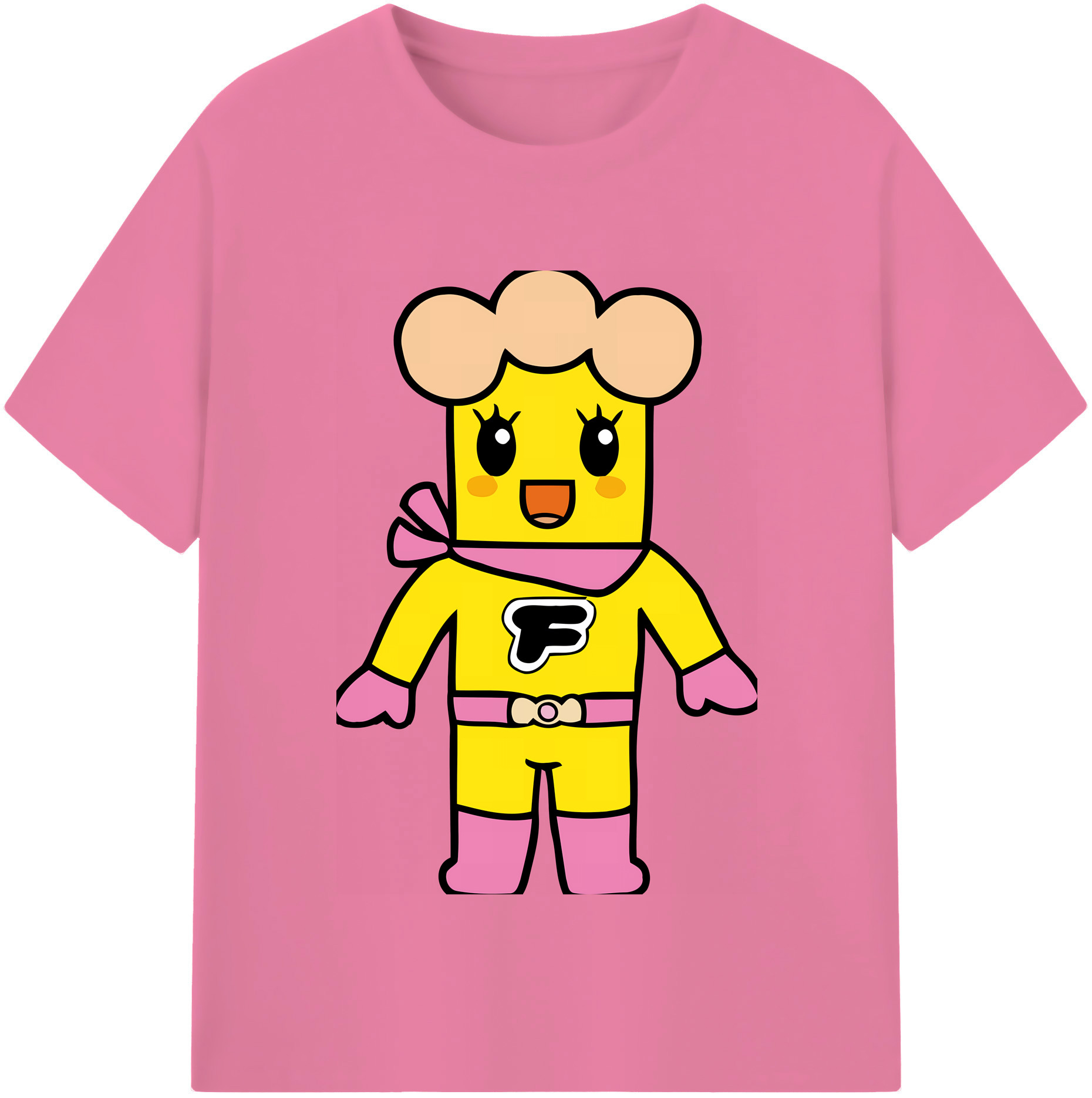 （画像用） アンパンマン Anpanman 綿100％半袖Tシャツ（フロントプリント）